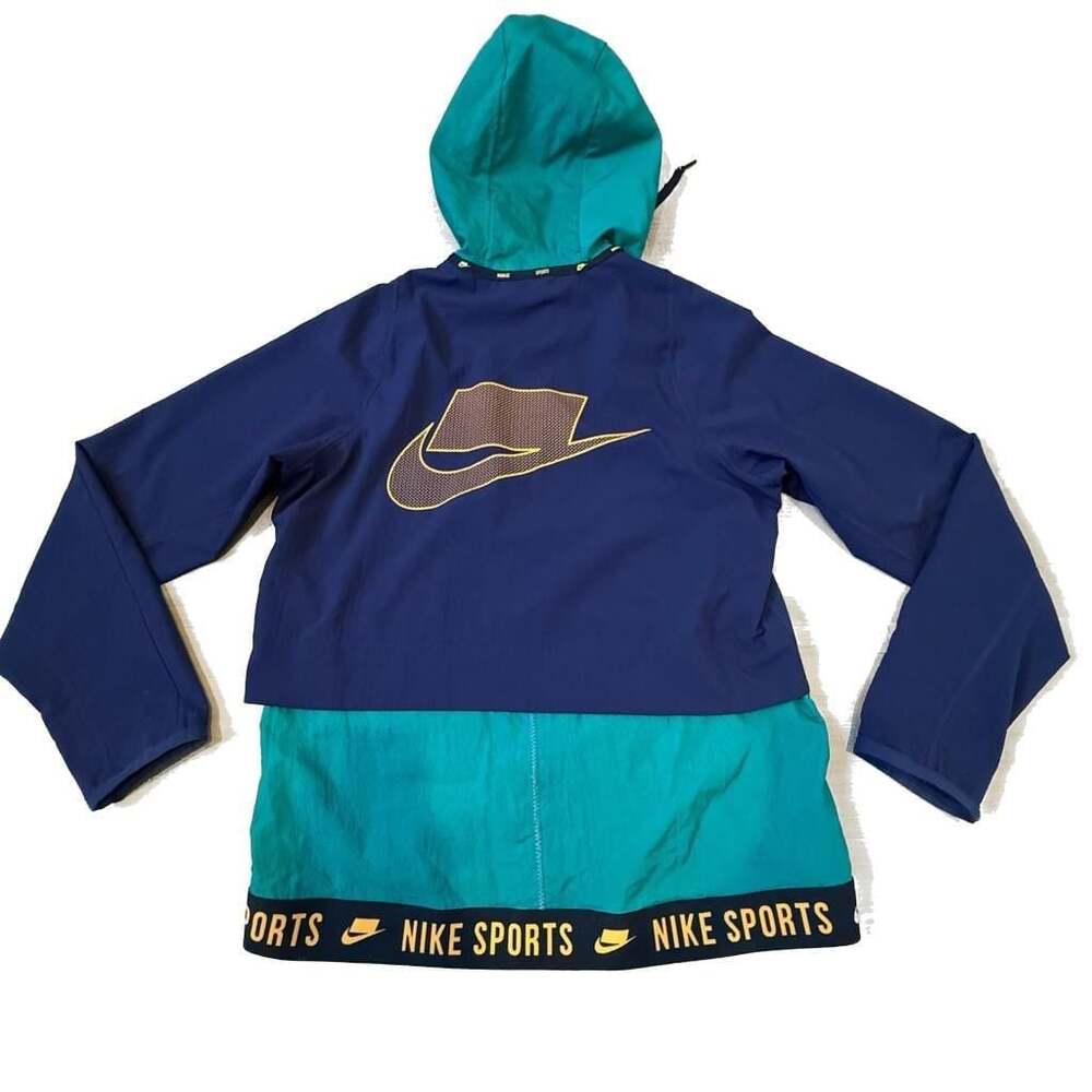 Nike Dri-Fit Retro Colorblock Windbreaker Jacket Size Mens Small